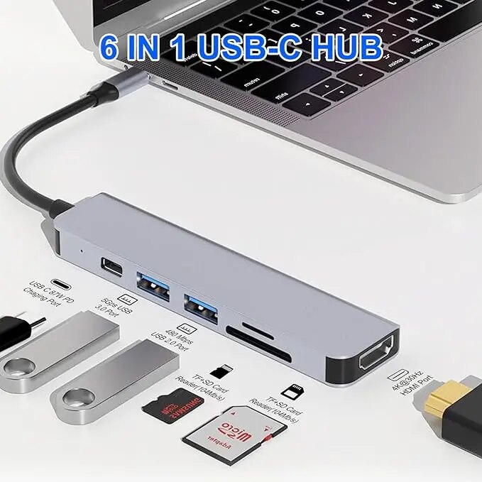 USB C , USB C , USB 3.0, 4K HDMI, USB C /PD, SD/TF ī , ŷ ̼ ȣȯ, 6  1